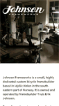 Mobile Screenshot of johnsenframeworks.com